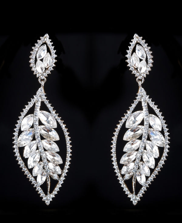 Silver Earrings Antique