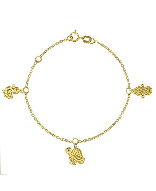 Moon Charm Bracelet