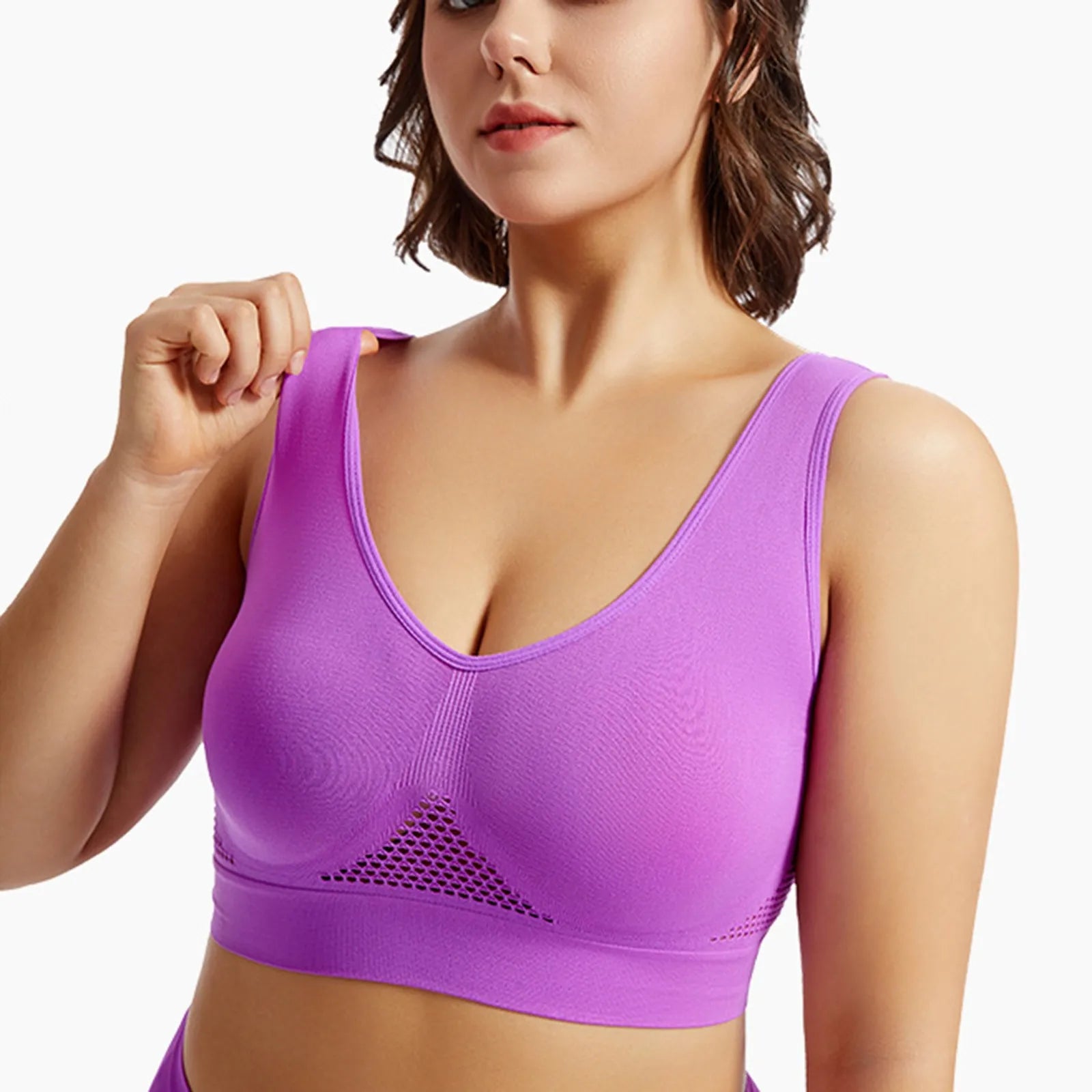 Beautiful Back Sports Bra Shockproof
