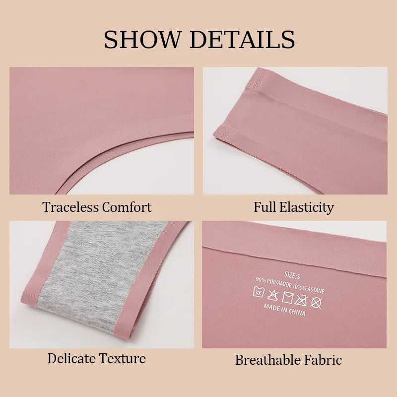 3 Ultra-Thin Brazilian Panties Set