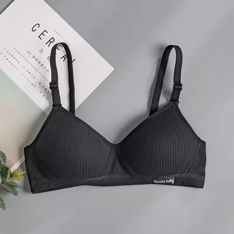 Women's AB Cup Bra Wireless Comfortable V-Bra