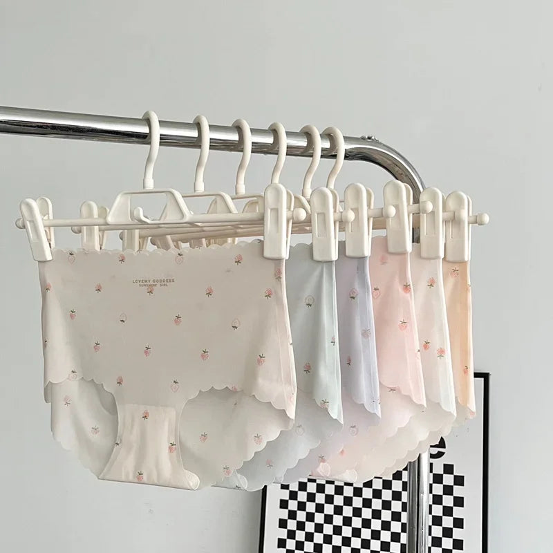 Strawberry Ice Silk Panties