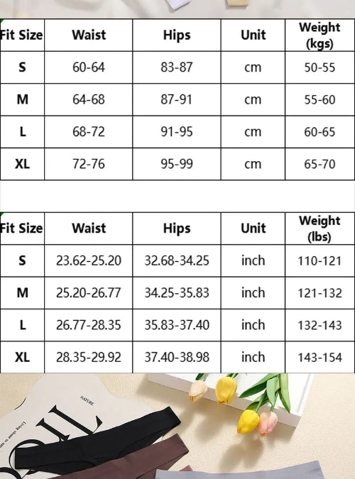 Sexy Seamless G-String Set