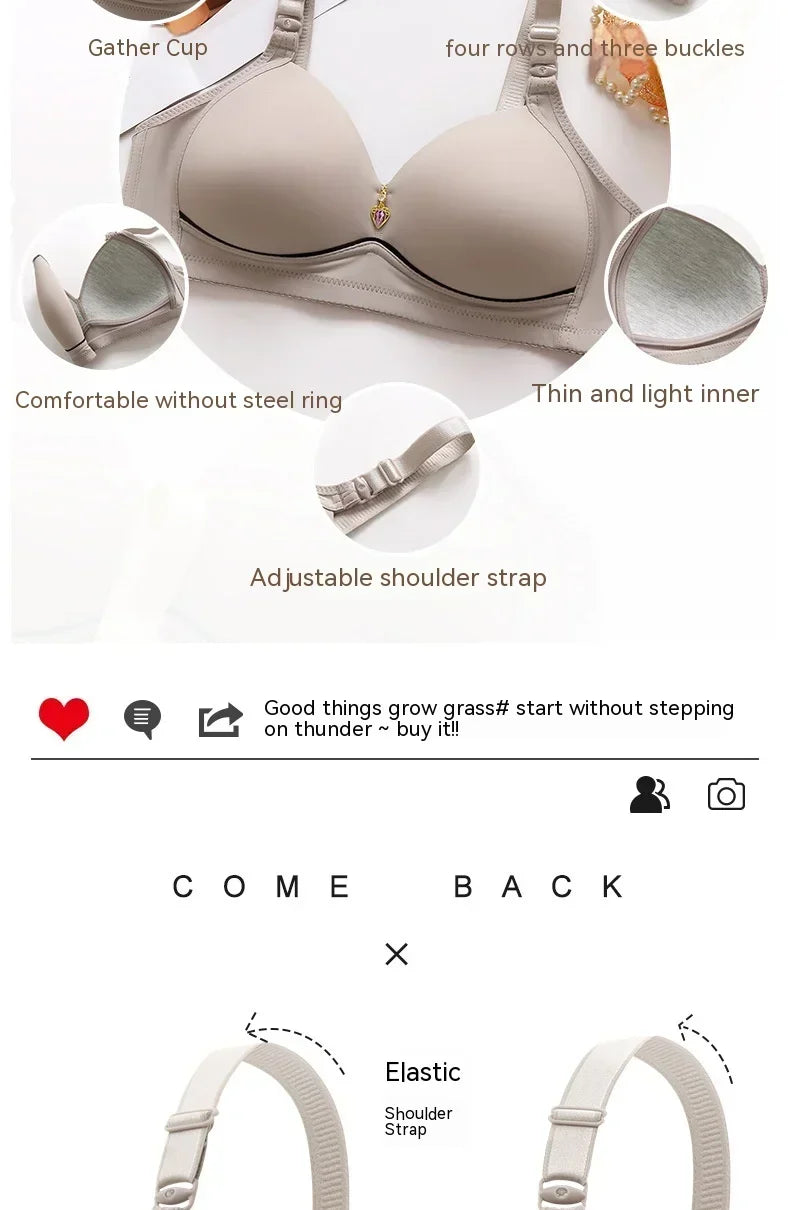 Lightweight Mom Wireless Bra