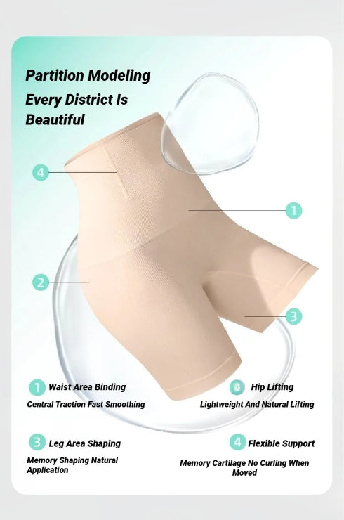 Seamless Tummy Control Butt Lifter Shaper