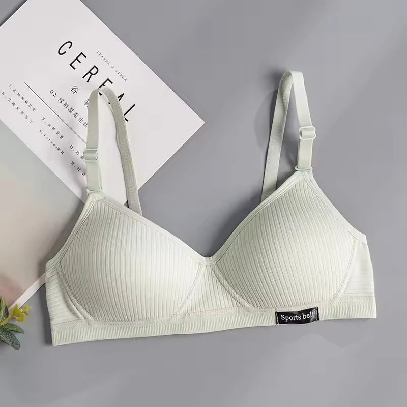 Women's AB Cup Bra Wireless Comfortable V-Bra