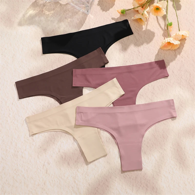 3 Ultra-Thin Brazilian Panties Set