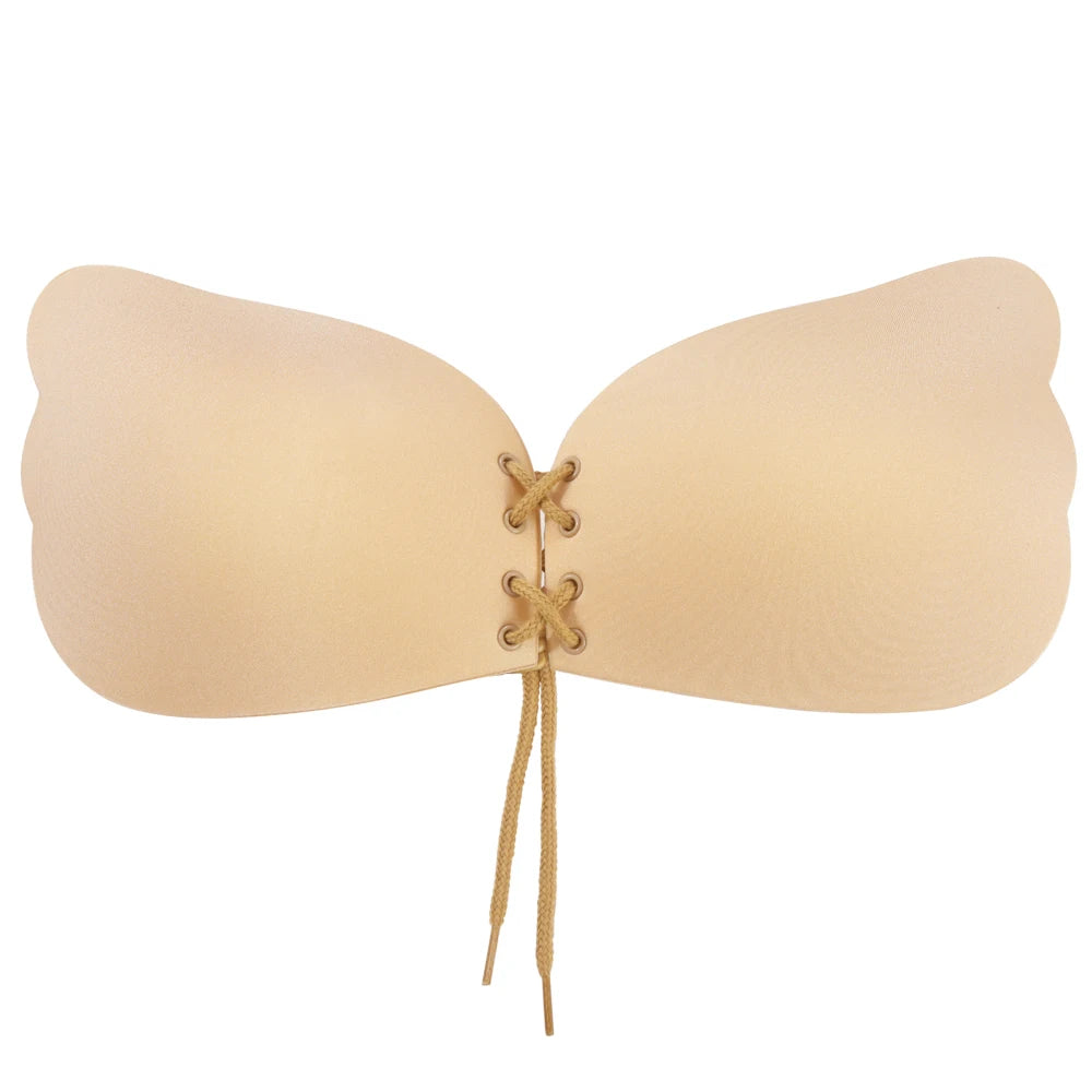 Invisible Strapless Adhesive Stick Bra