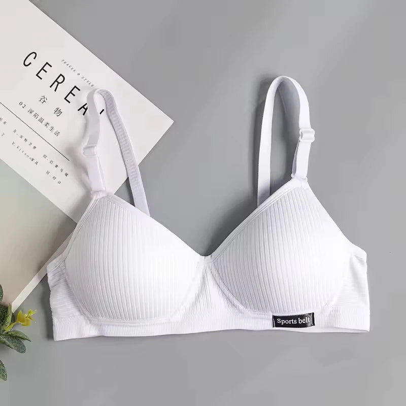 Women's AB Cup Bra Wireless Comfortable V-Bra