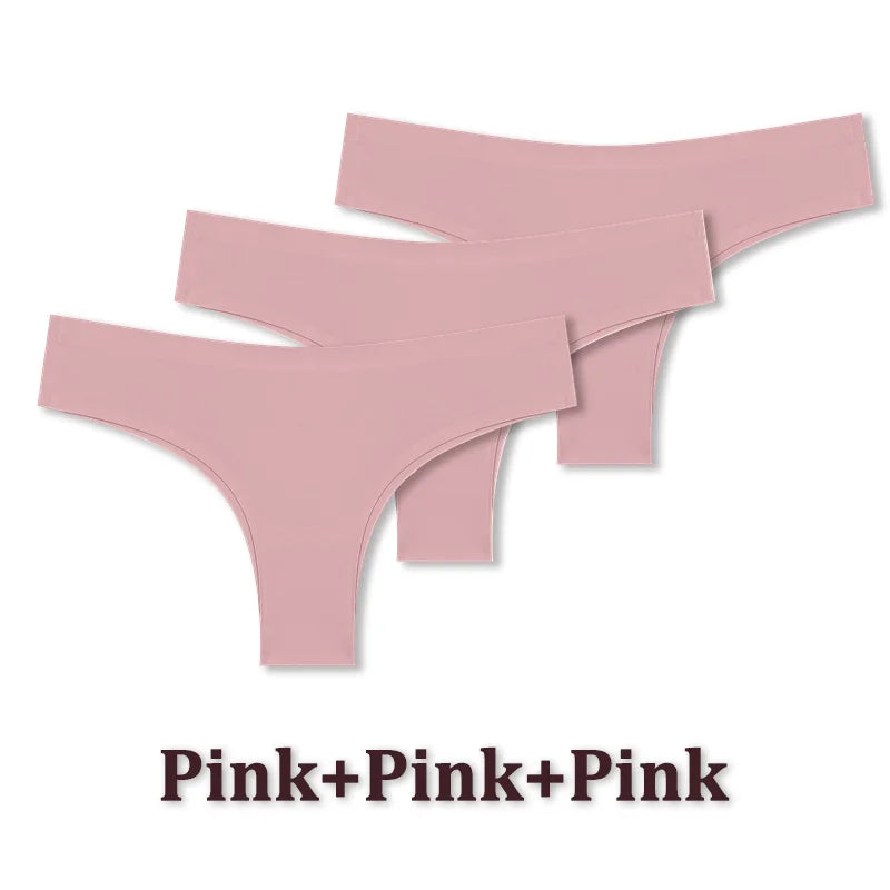 3 Ultra-Thin Brazilian Panties Set