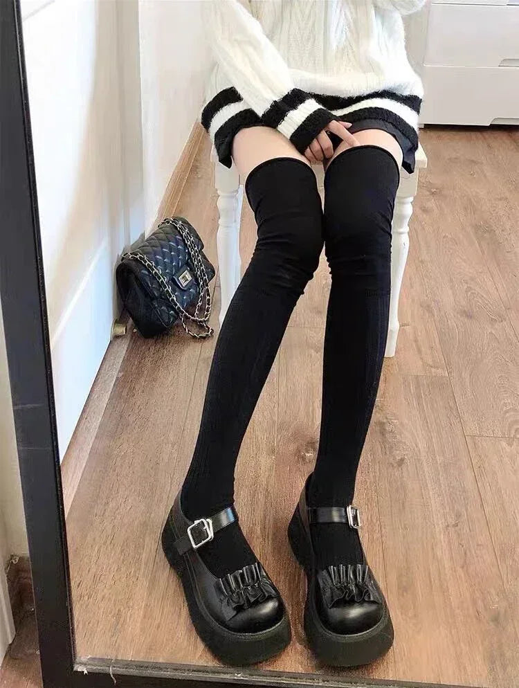 2 pairs Women's Knee-length Socks