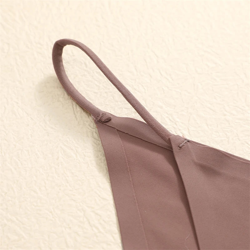 3 PCS Seamless Low Waist Bikini Set