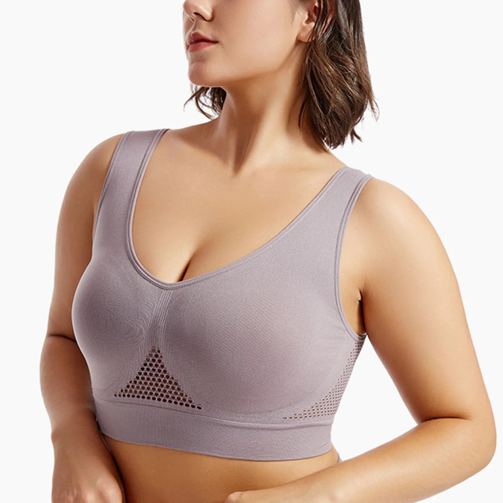 Beautiful Back Sports Bra Shockproof