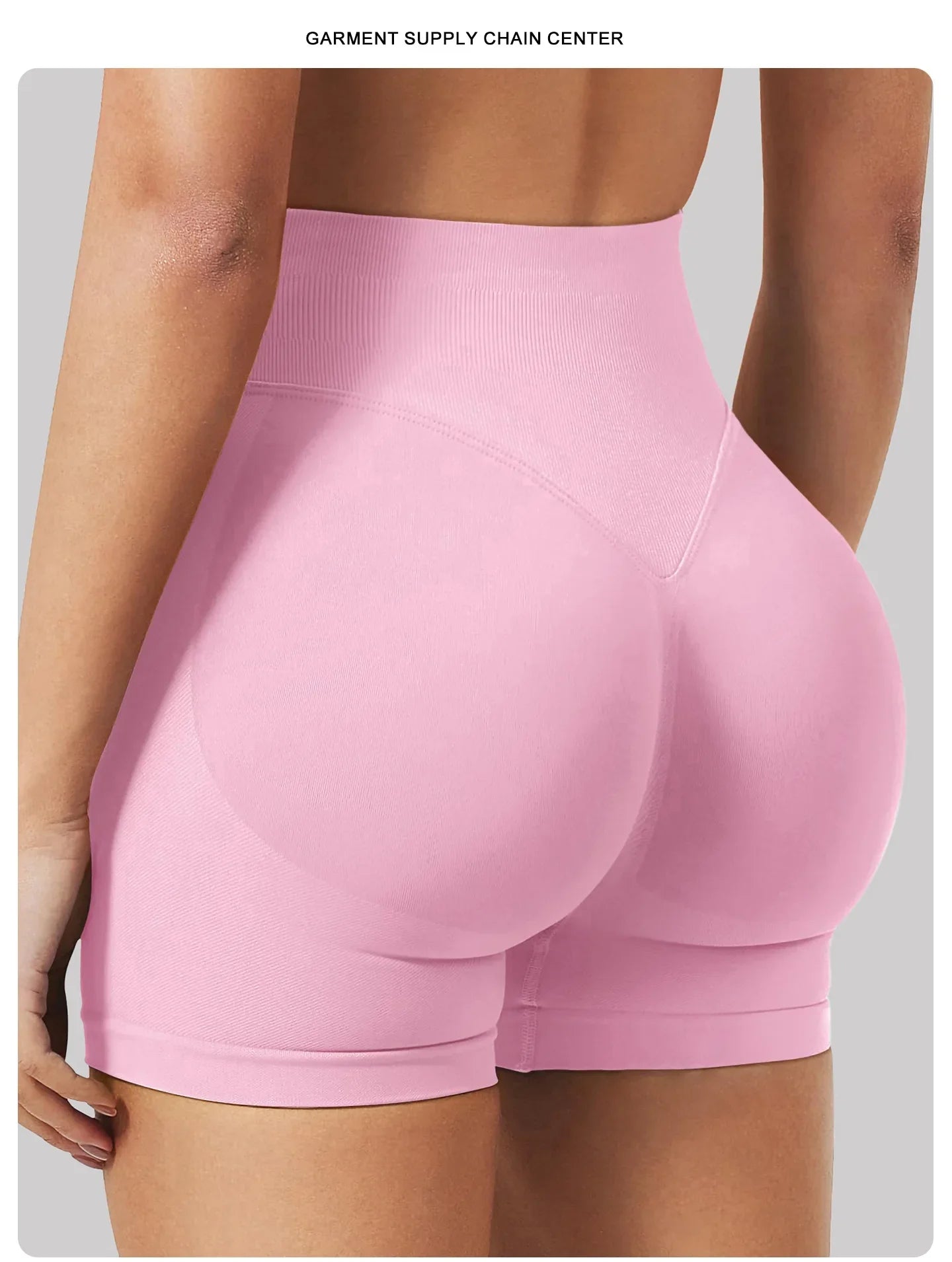 Women's seamless Gym and Yoga shorts