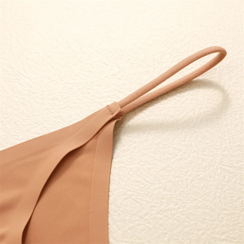 3 PCS Seamless Low Waist Bikini Set