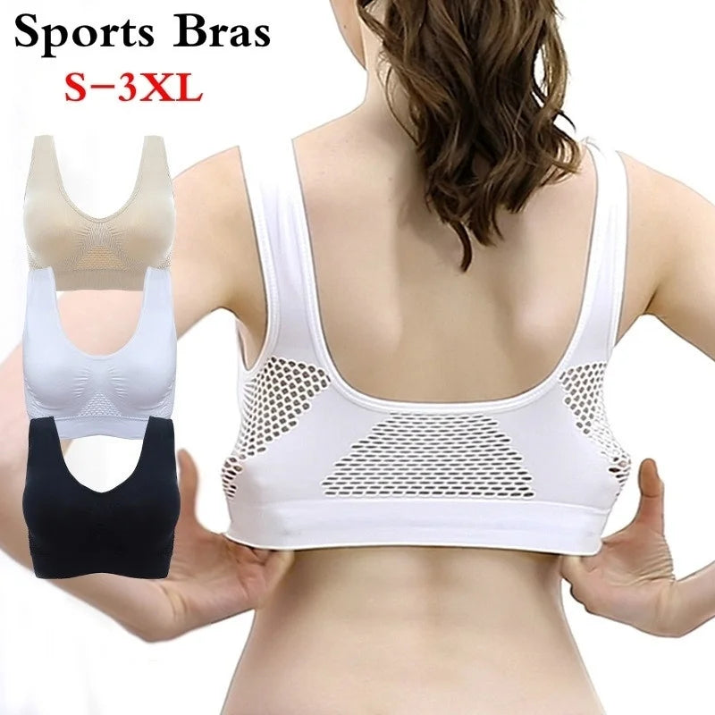 Breathable Sports Vest Bra
