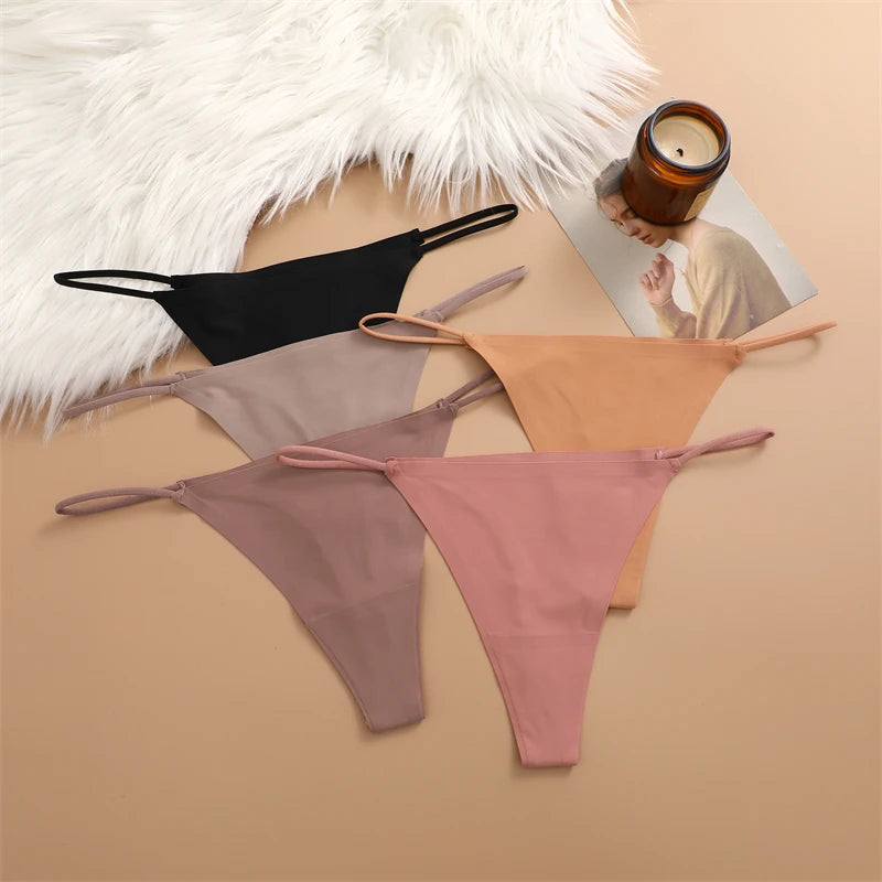 3 PCS Seamless Low Waist Bikini Set