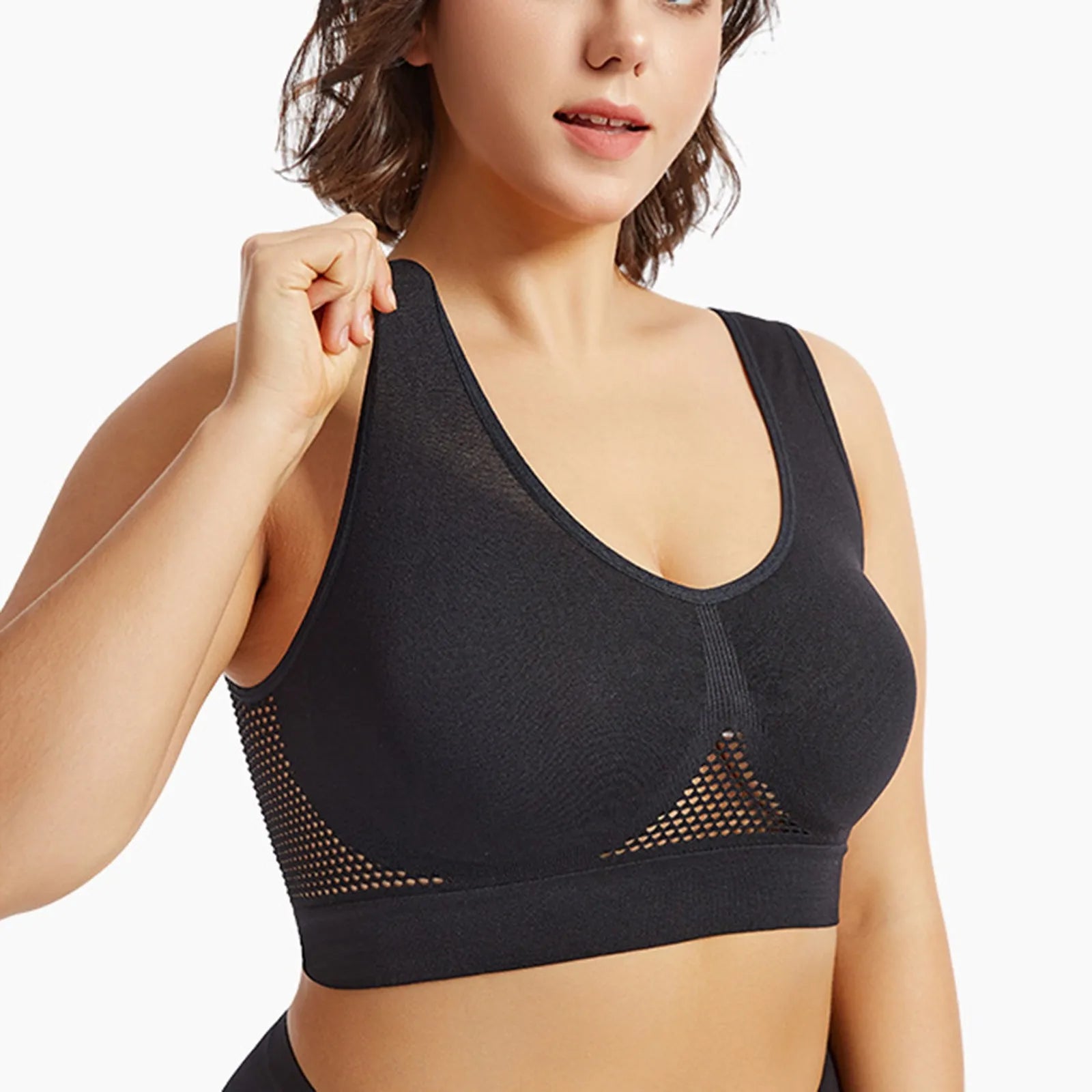 Beautiful Back Sports Bra Shockproof