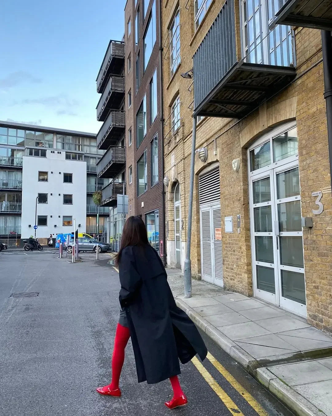 Women's Red Tights Slim Stockings