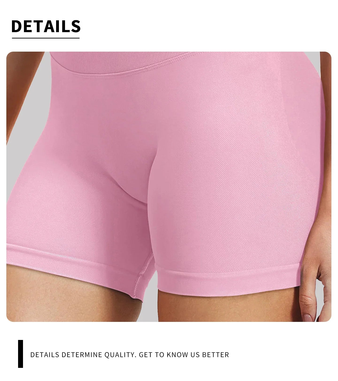Women's seamless Gym and Yoga shorts