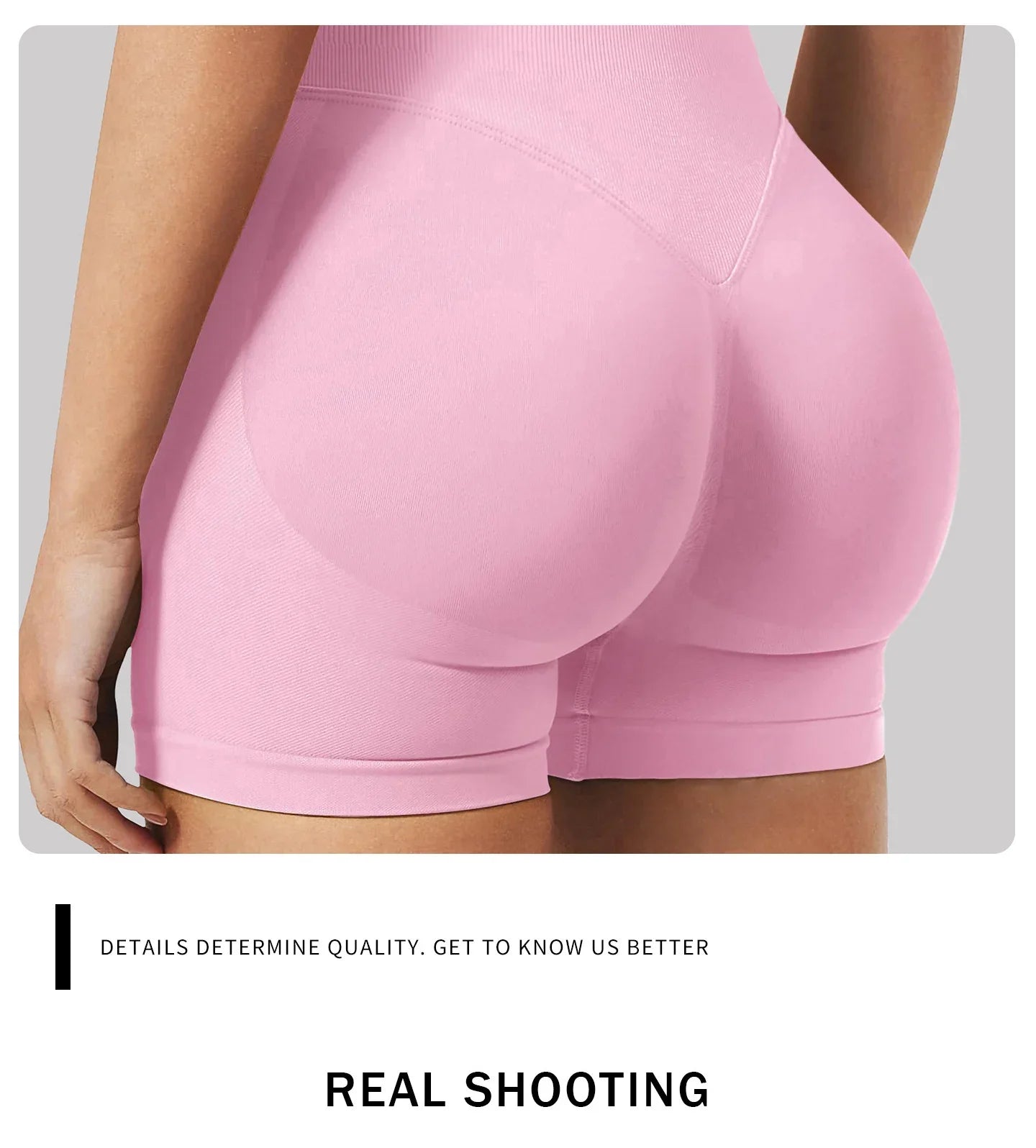 Women's seamless Gym and Yoga shorts