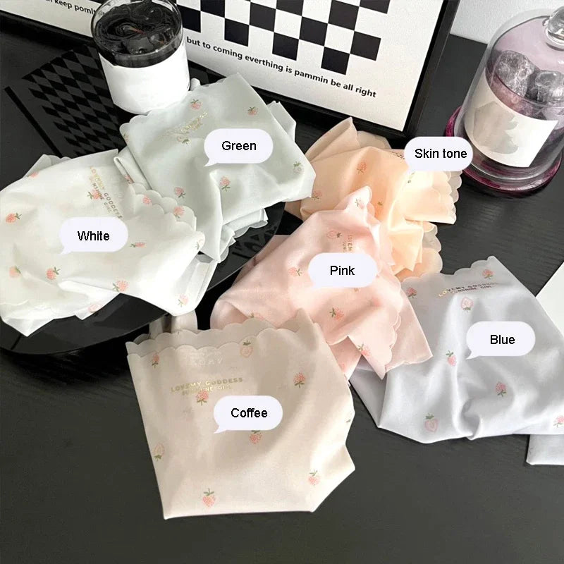 Strawberry Ice Silk Panties