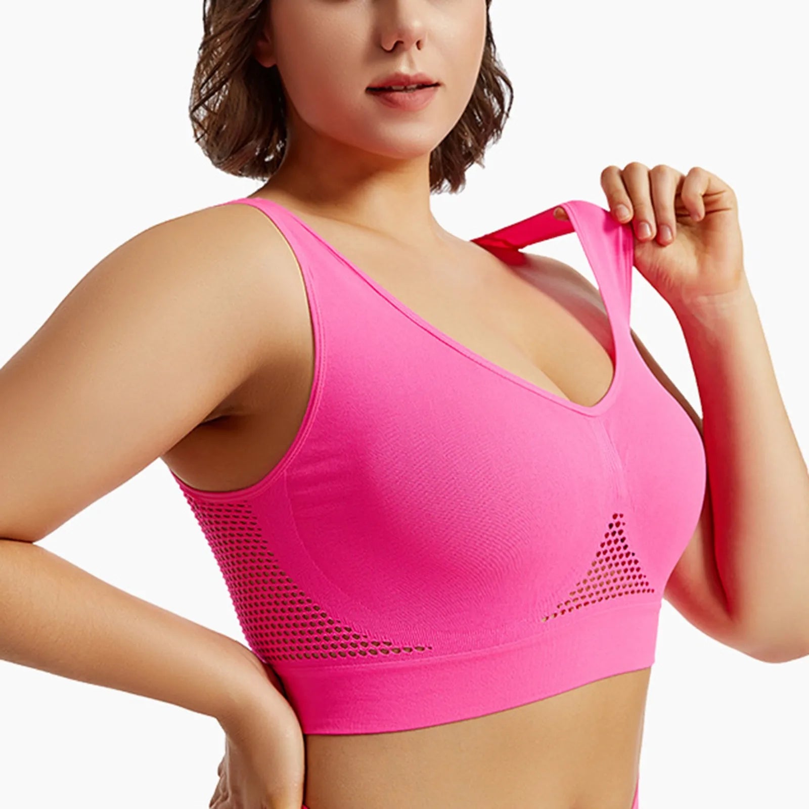 Beautiful Back Sports Bra Shockproof