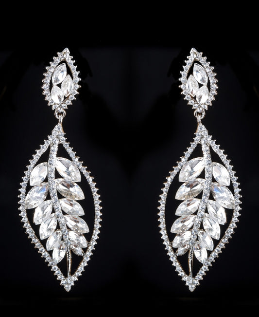 Silver Earrings Antique
