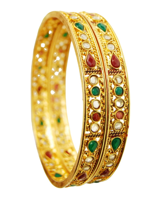 Golden Harmony Elegant Bangle for Women